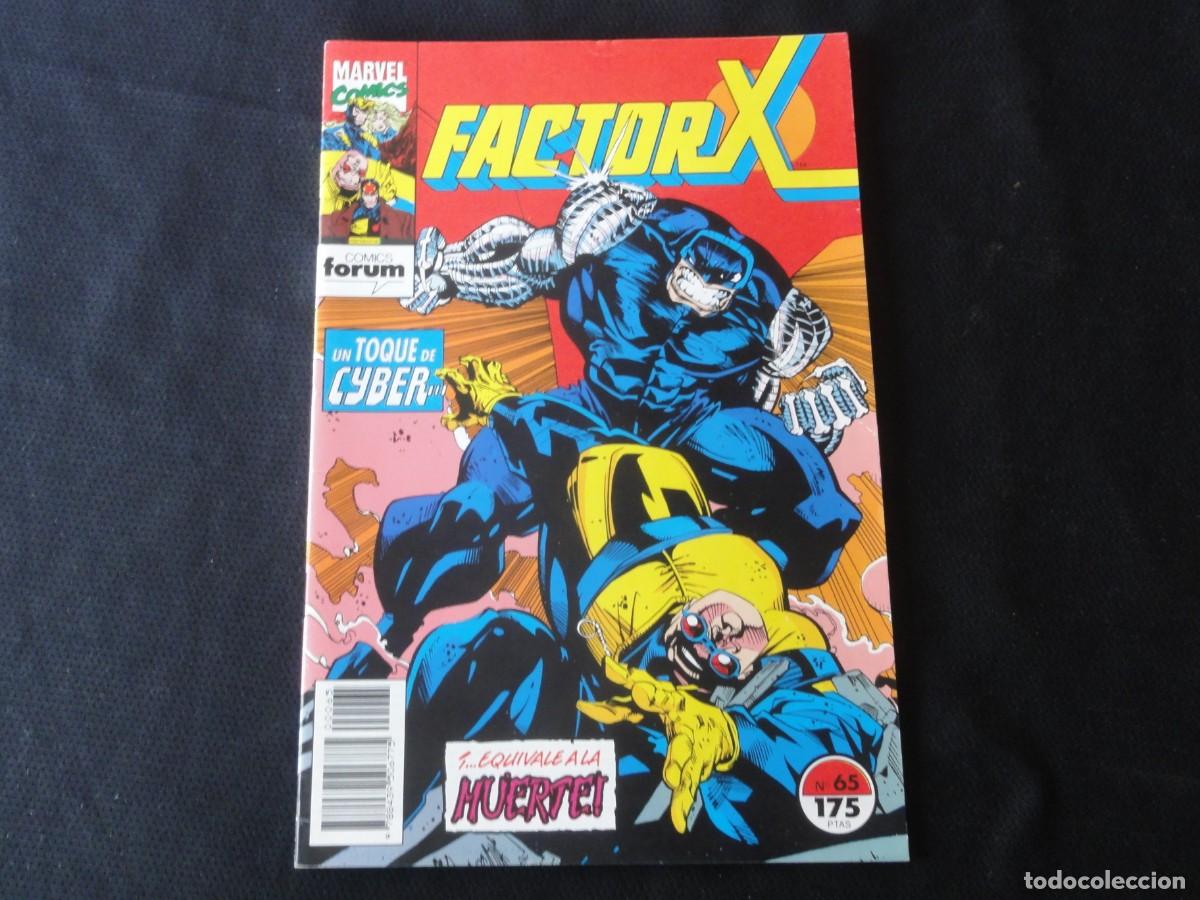 C&oacute;mics: FACTOR X N&ordm; 65. VOLUMEN 1. 1988-1995. MARVEL COMICS FORUM. C-3B - Foto 1