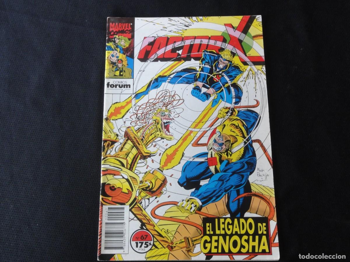 C&oacute;mics: FACTOR X N&ordm; 67. VOLUMEN 1. 1988-1995. MARVEL COMICS FORUM. C-3B - Foto 1