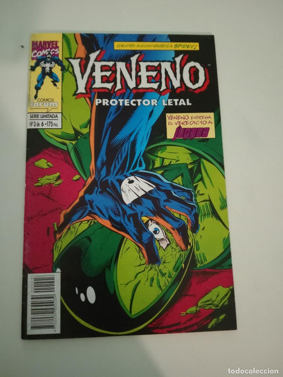 C&oacute;mics: VENENO: PROTECTOR LETAL N.&ordm; 3 (DE 6). GRAPA. FORUM. MARVEL. 1994. - Foto 1