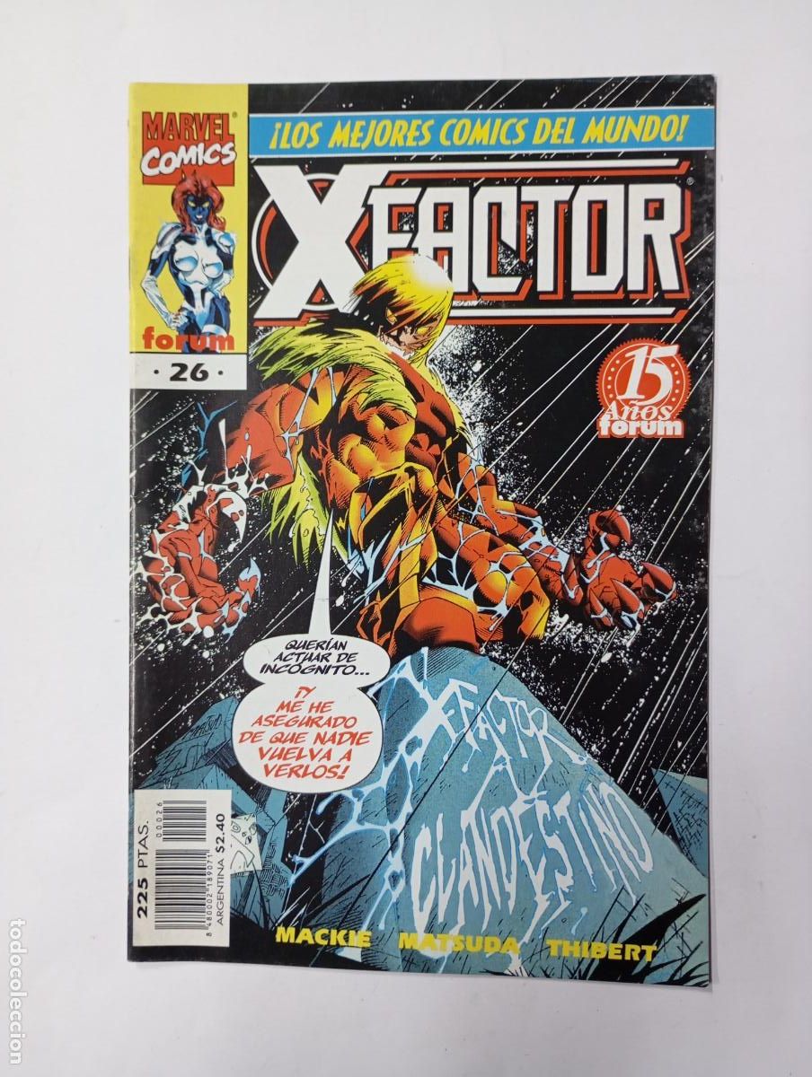 C&oacute;mics: X-FACTOR N&ordm; 26. FACTOR CLANDESTINO. MARVEL C&Oacute;MICS F&Oacute;RUM. TDKC14 - Foto 1