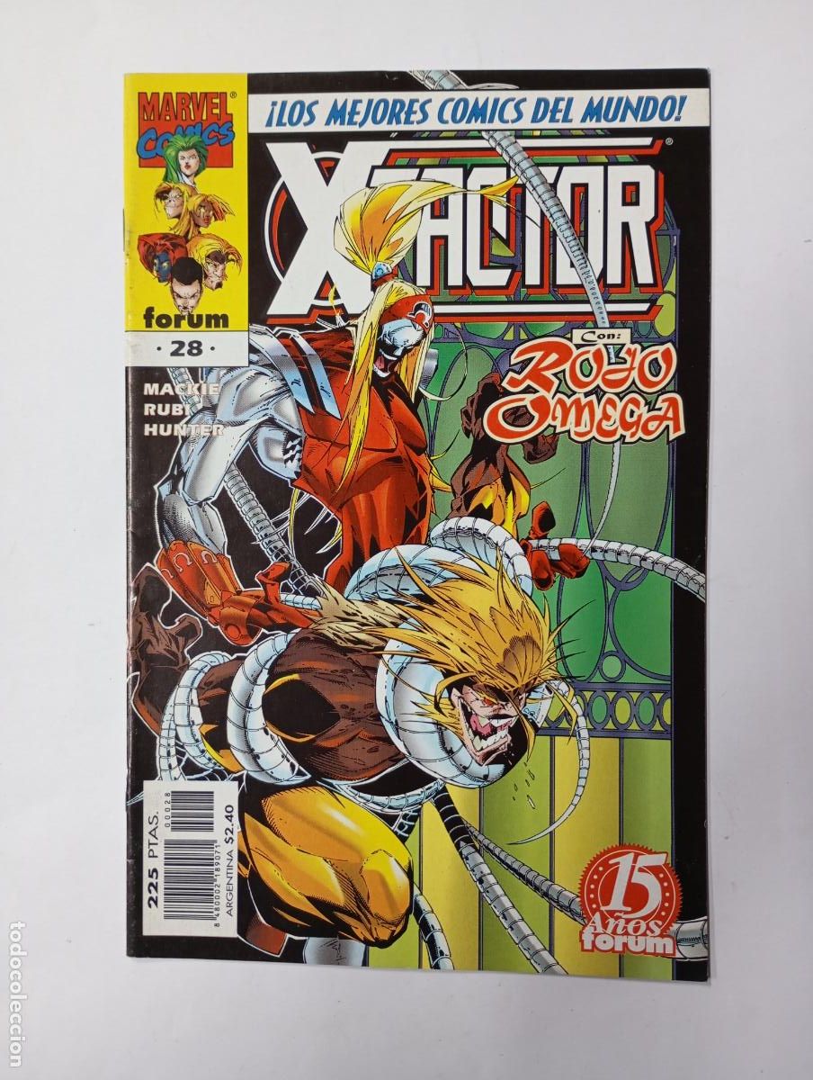C&oacute;mics: X-FACTOR N&ordm; 28. ROJO OMEGA. MARVEL C&Oacute;MICS F&Oacute;RUM. TDKC14 - Foto 1