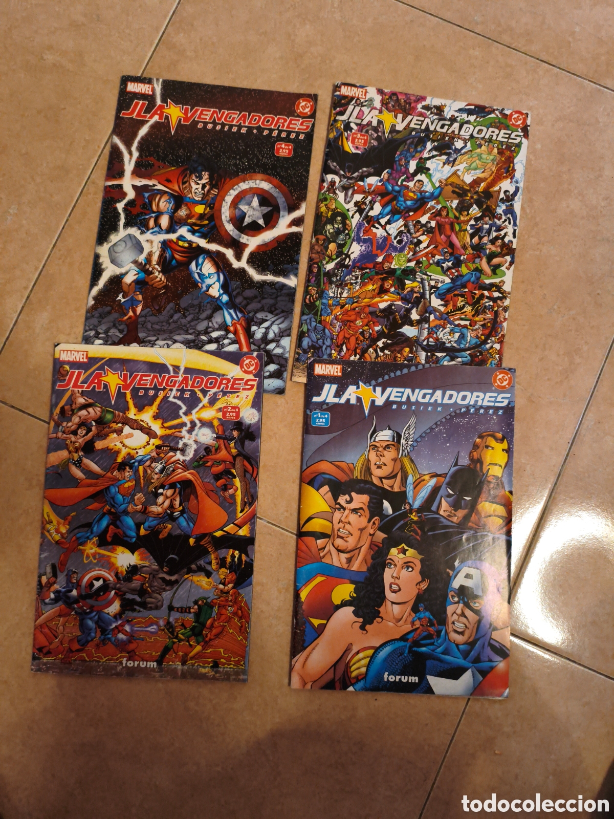 C&oacute;mics: Jla vengadores 4 n&uacute;meros completa forum - Foto 1