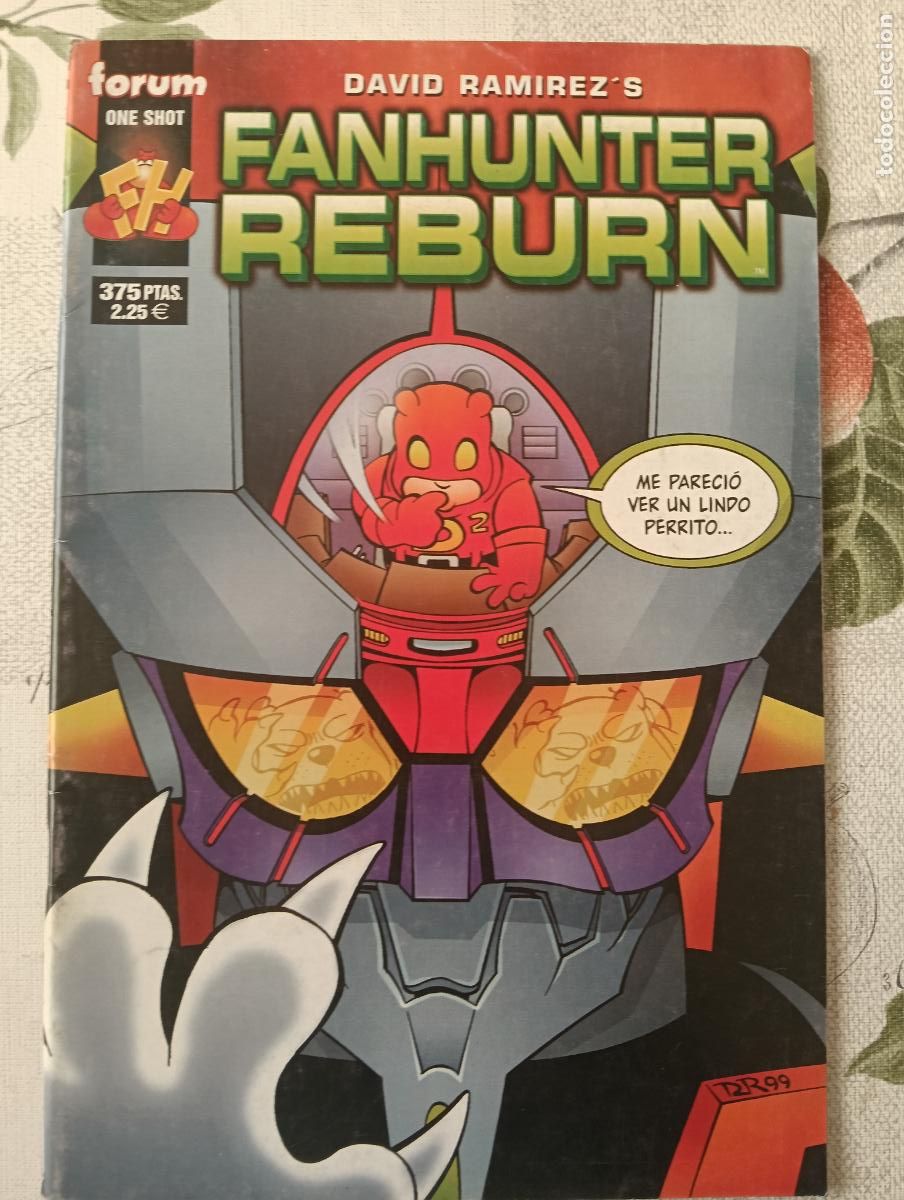 C&oacute;mics: FANHUNTER REBURN DAVID RAMIREZ CELS PI&Ntilde;OL FORUM ONE SHOT - Foto 1