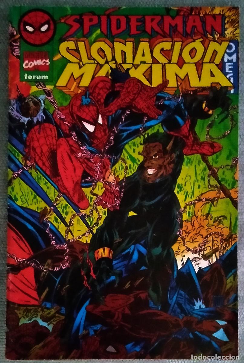 C&oacute;mics: C&Oacute;MIC * SPIDERMAN: CLONACI&Oacute;N M&Aacute;XIMA *. N&deg; - . ED. FORUM. A&Ntilde;O 1996. NUEVO - Foto 1
