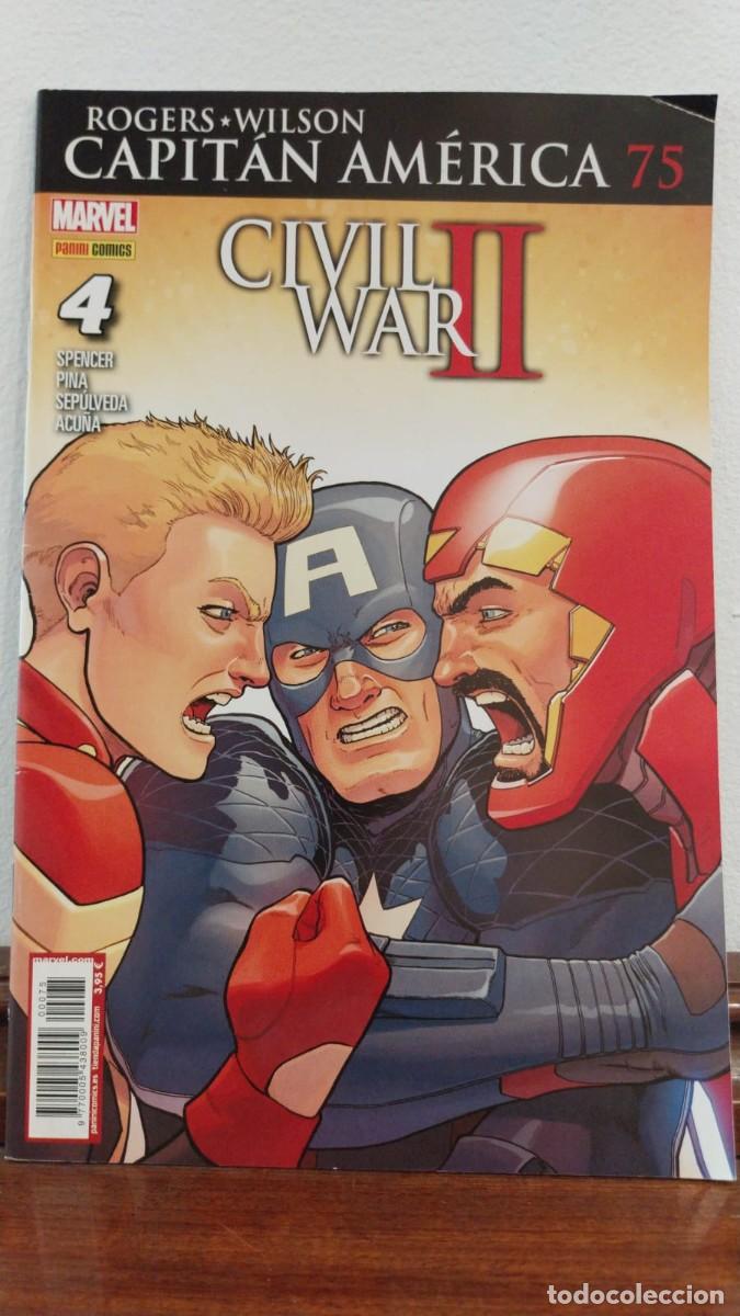 C&oacute;mics: CAPIT&Aacute;N AM&Eacute;RICA 5 CIVIL WAR 2 4 PANINI - Foto 1