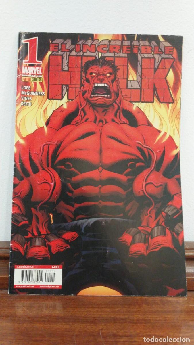 C&oacute;mics: EL INCRE&Iacute;BLE HULK 1 PANINI - Foto 1