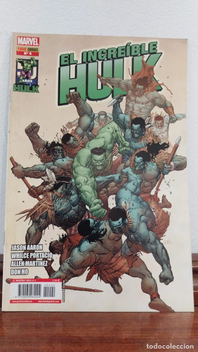 C&oacute;mics: EL INCRE&Iacute;BLE HULK 4 PANINI - Foto 1