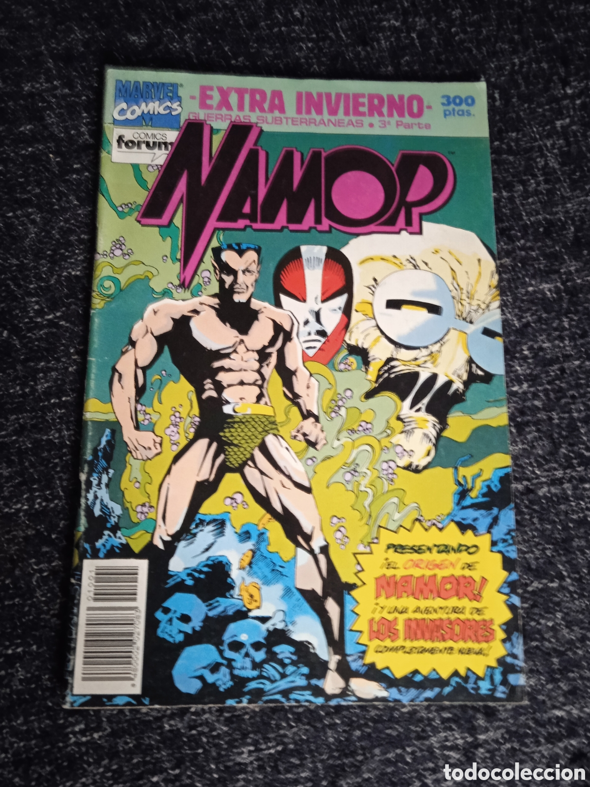 C&oacute;mics: NAMOR - EXTRA INVIERNO - GUERRAS SUBTERRANEAS 3&ordf; PARTE -ED. FORUM - Foto 1