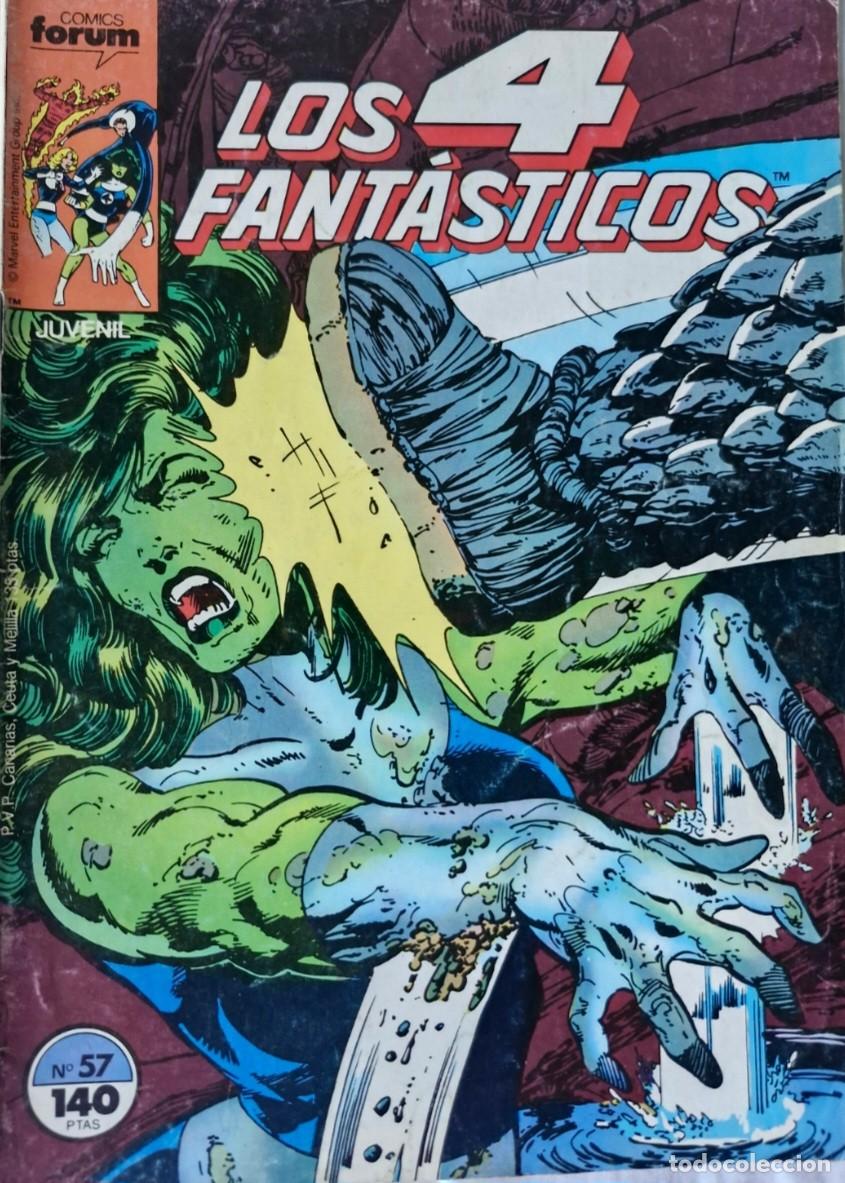 C&oacute;mics: LOS 4 FANT&Aacute;STICOS 57 - VOLUMEN 1 - MARVEL COMICS - FORUM - Foto 1