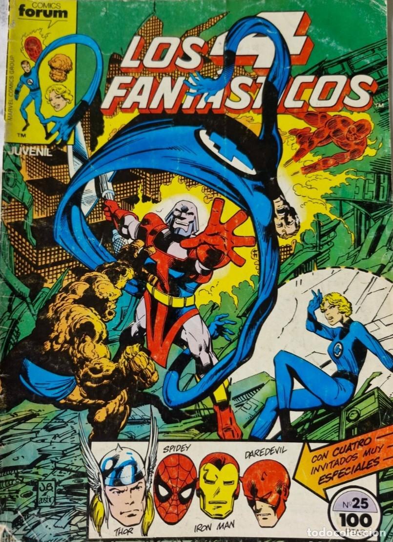 C&oacute;mics: LOS 4 FANT&Aacute;STICOS 25 - VOLUMEN 1 - MARVEL COMICS - FORUM - 4F - Foto 1