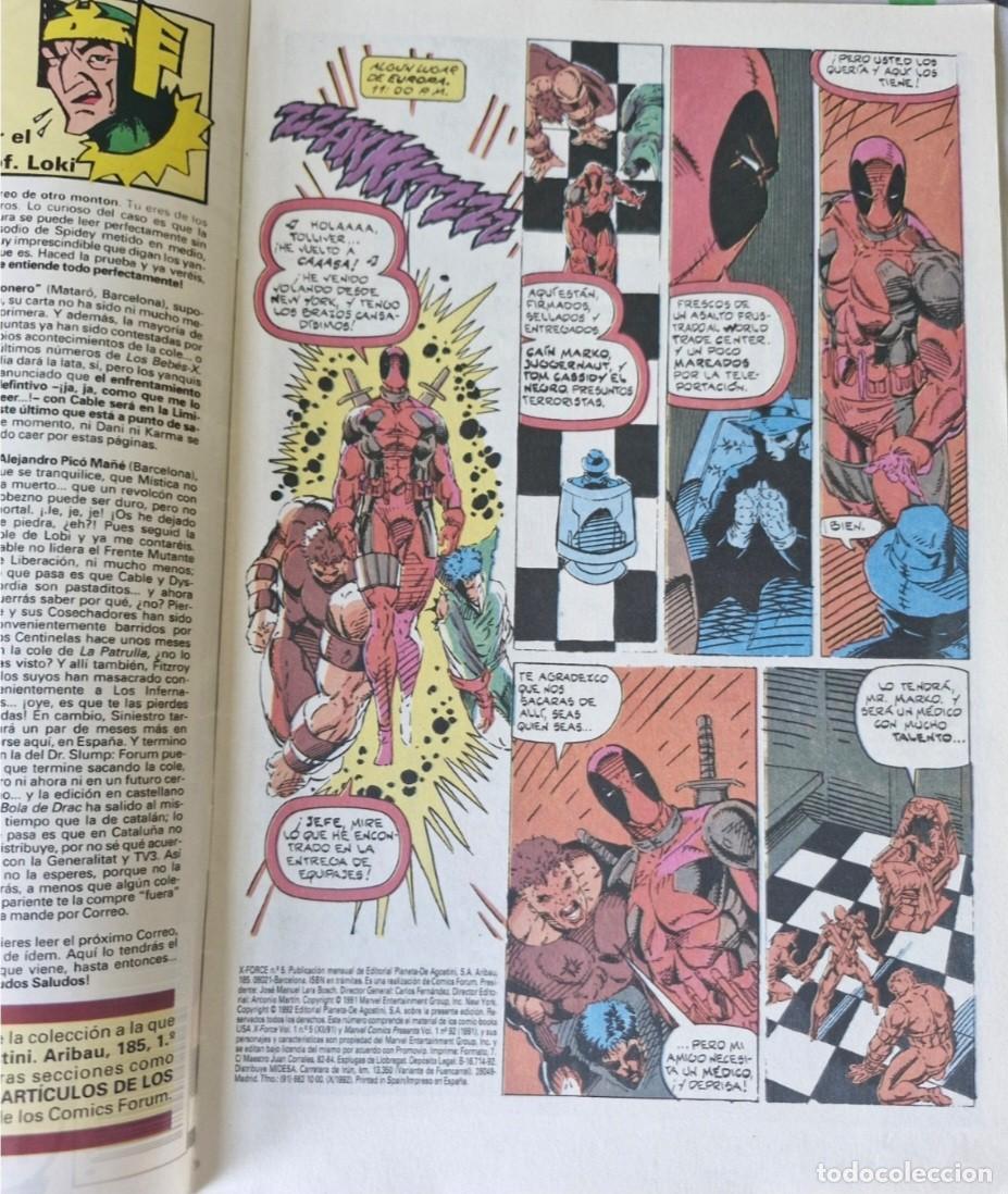 C&oacute;mics: X-FORCE 5 - GRAPA - VOL 1 - MARVEL C&Oacute;MICS - FORUM - Foto 3