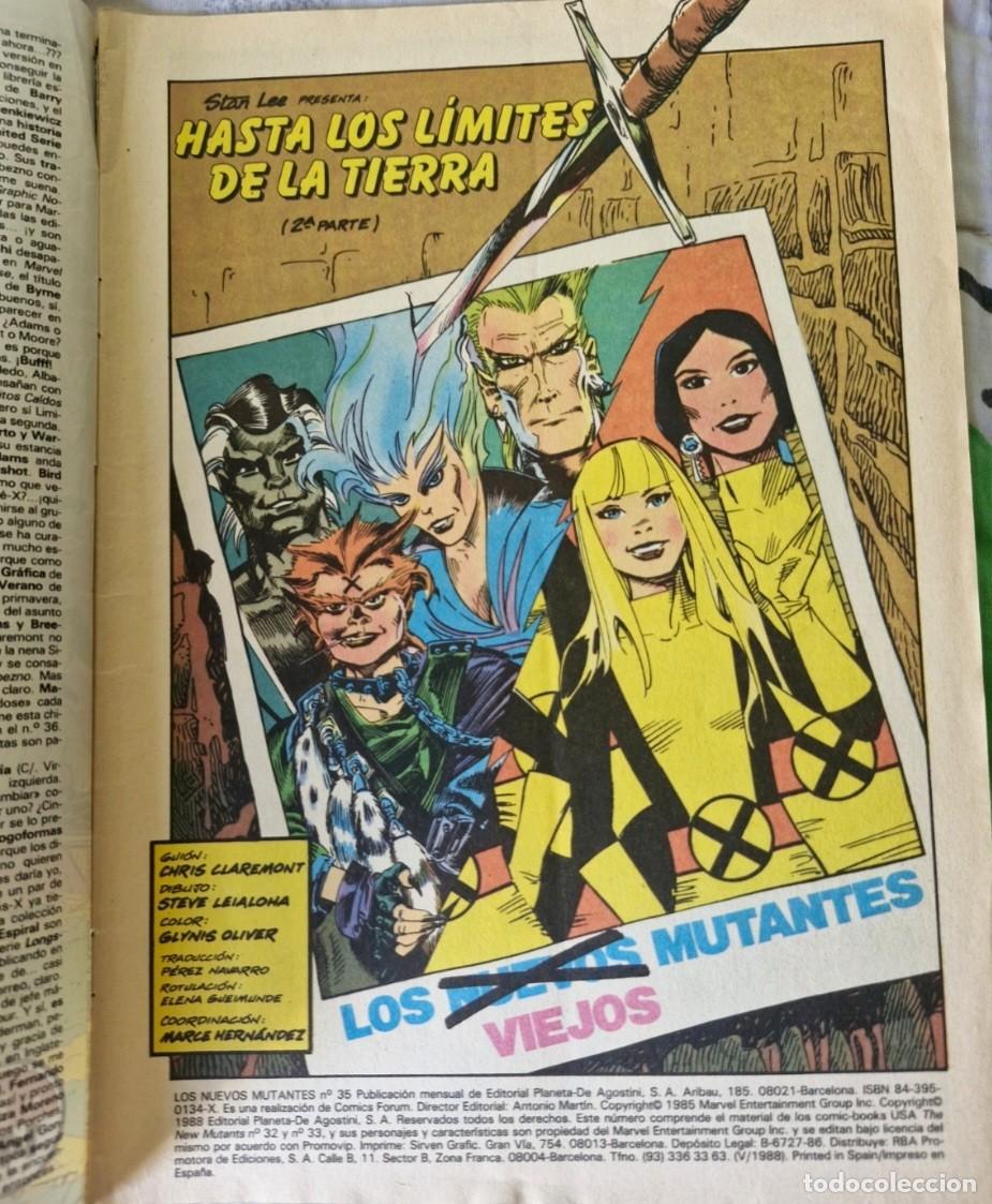 C&oacute;mics: LOS NUEVOS MUTANTES 35 - VOL 1 - MARVEL COMICS - FORUM - Foto 3