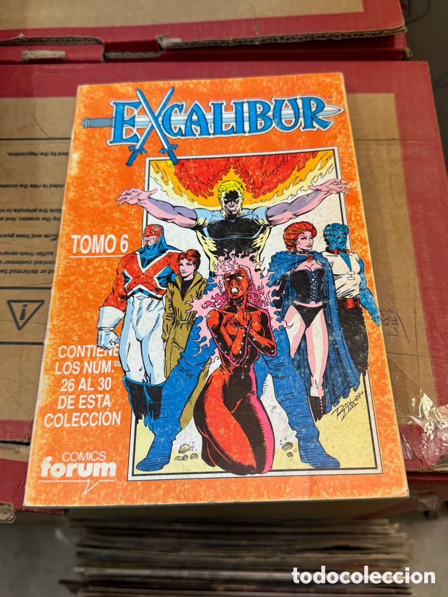 C&oacute;mics: C&ograve;mic Excalibur f&ograve;rum tomo 6 contiene los n&uacute;meros del 26 al 30 - Foto 1