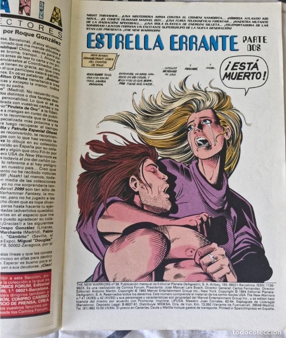 C&oacute;mics: THE NEW WARRIORS - NEW WARRIORS 39 - VOL 1 - MARVEL C&Oacute;MICS - FORUM - Foto 3