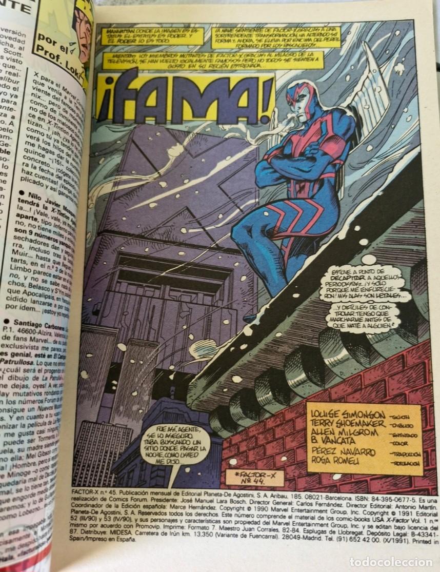 C&oacute;mics: FACTOR X 45 - VOLUMEN 1 - VOL 1 - X-FACTOR - MARVEL COMICS - FORUM - Foto 3