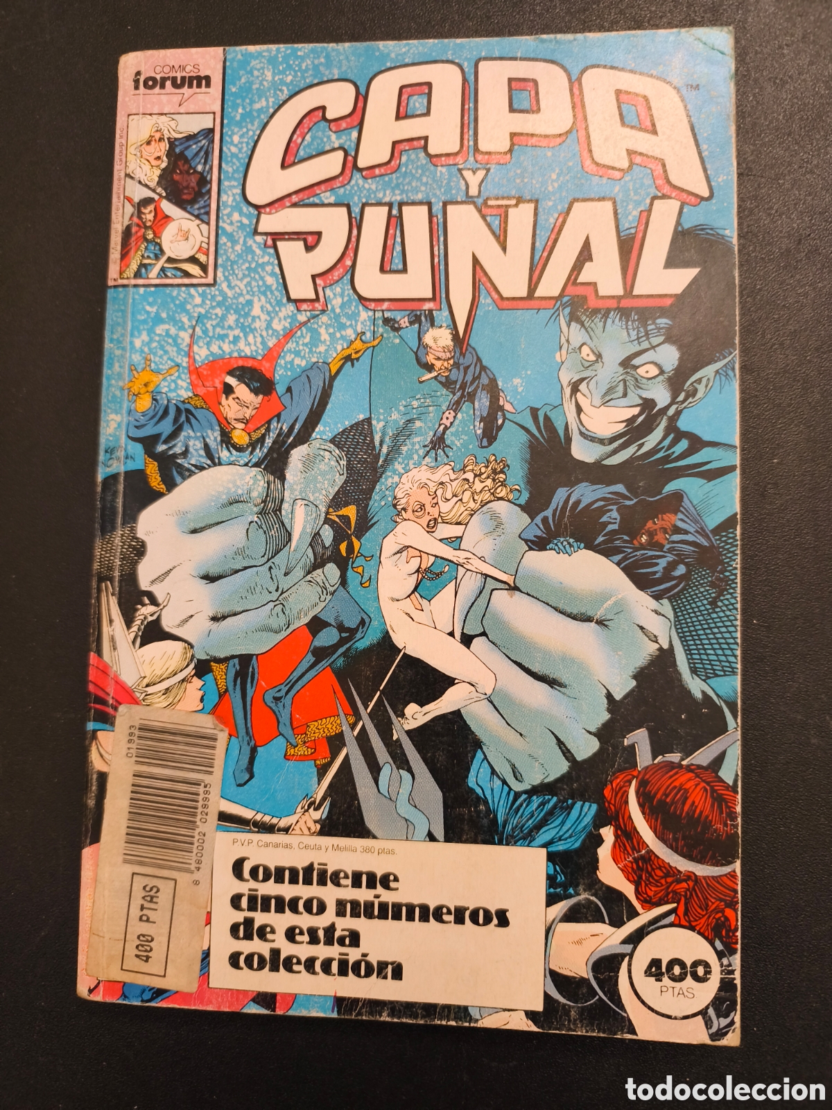 C&oacute;mics: CAPA Y PU&Ntilde;AL RETAPADO DEL 11 AL 15 COMICS FORUM / DOCTOR EXTRA&Ntilde;O - Foto 1