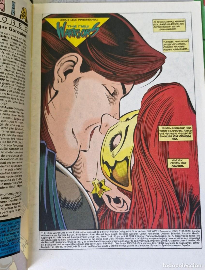C&oacute;mics: THE NEW WARRIORS - N&Uacute;MERO 40 - VOL 1 - MARVEL C&Oacute;MICS - FORUM - Foto 3