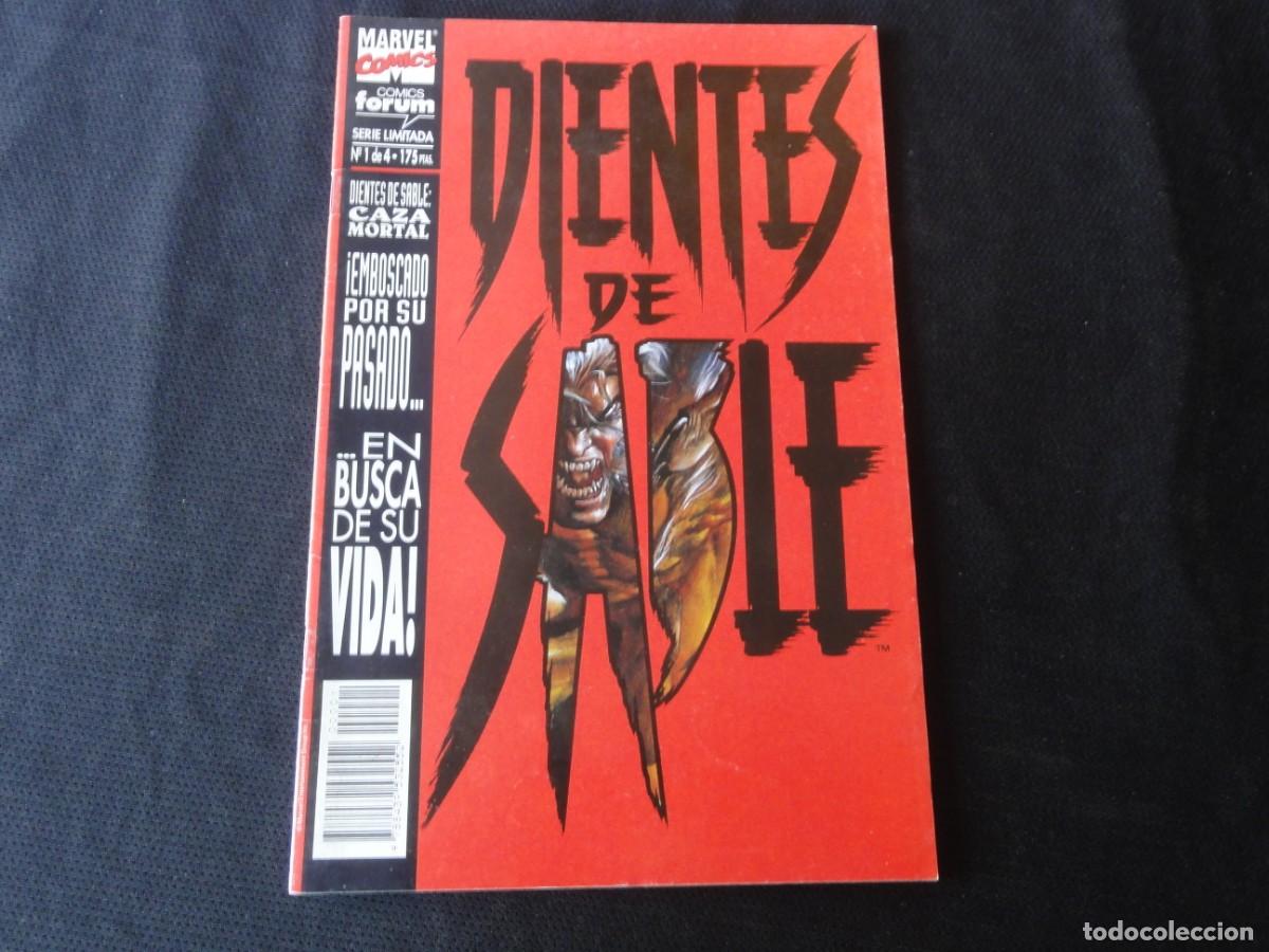 C&oacute;mics: DIENTES DE SABLE. N&ordm; 1 DE 4. 1994. MARVEL COMICS FORUM. C-4B - Foto 1
