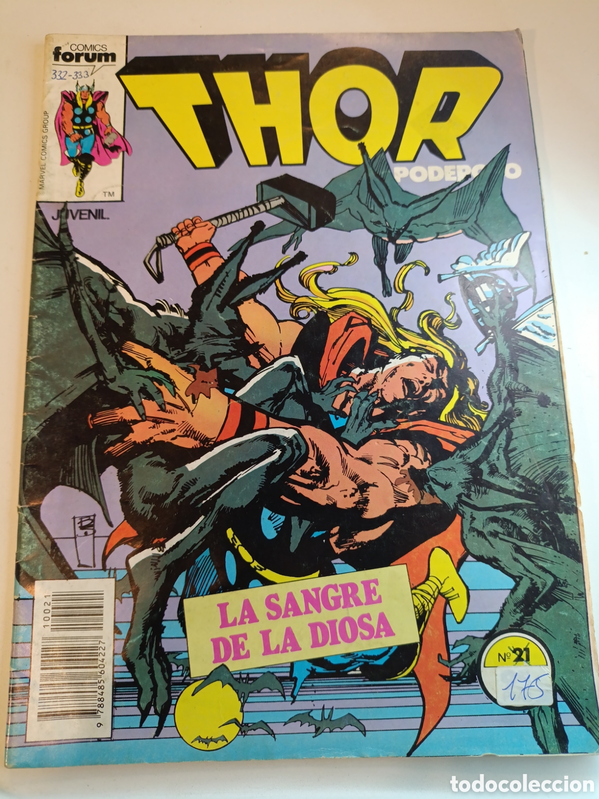 C&oacute;mics: Thor Poderoso .N&uacute;m 21. A&ntilde;o 1984 - Foto 1