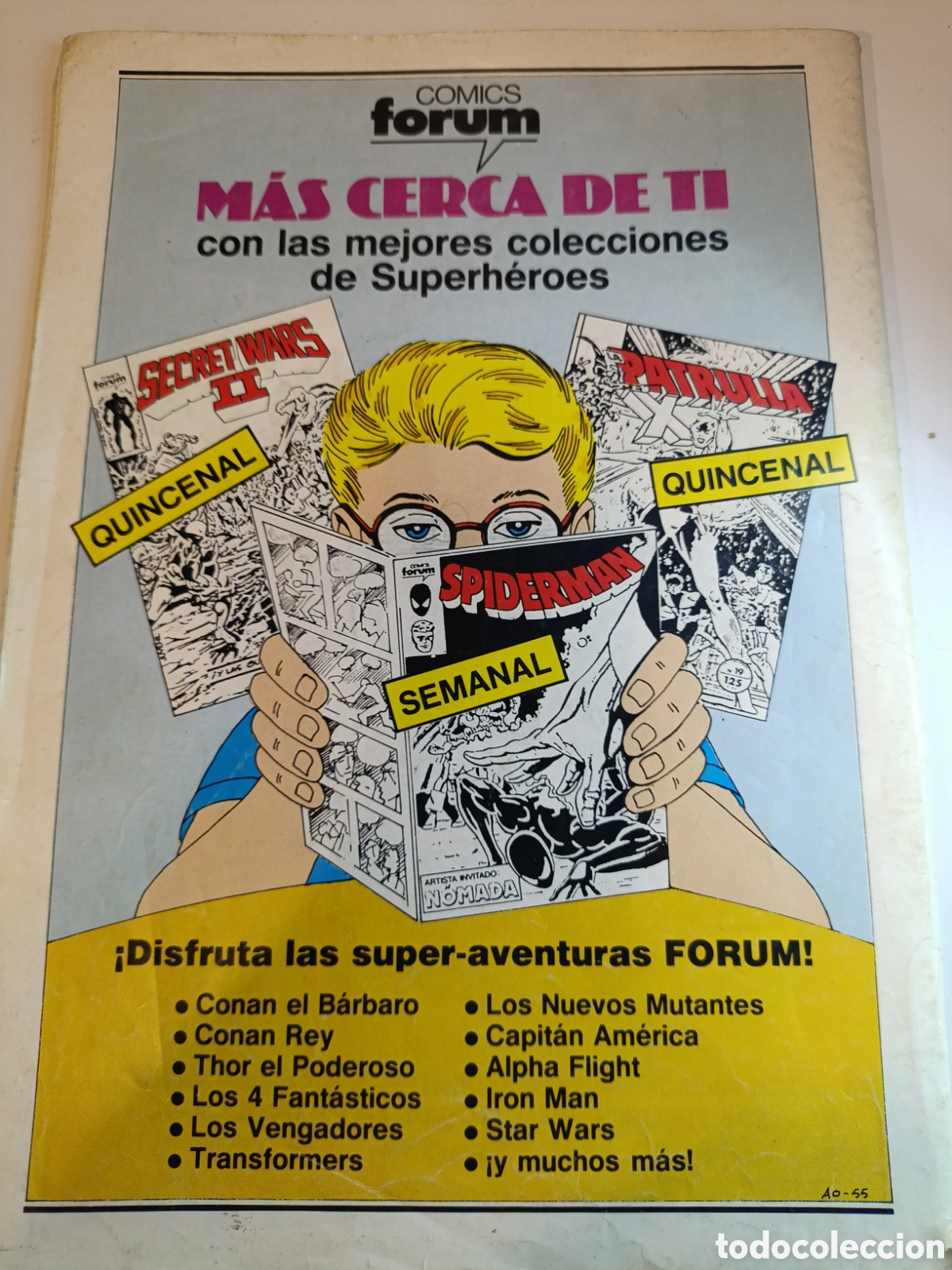 C&oacute;mics: La telerala SPIDERMAN N&uacute;m 114.a&ntilde;o 1986 - Foto 2