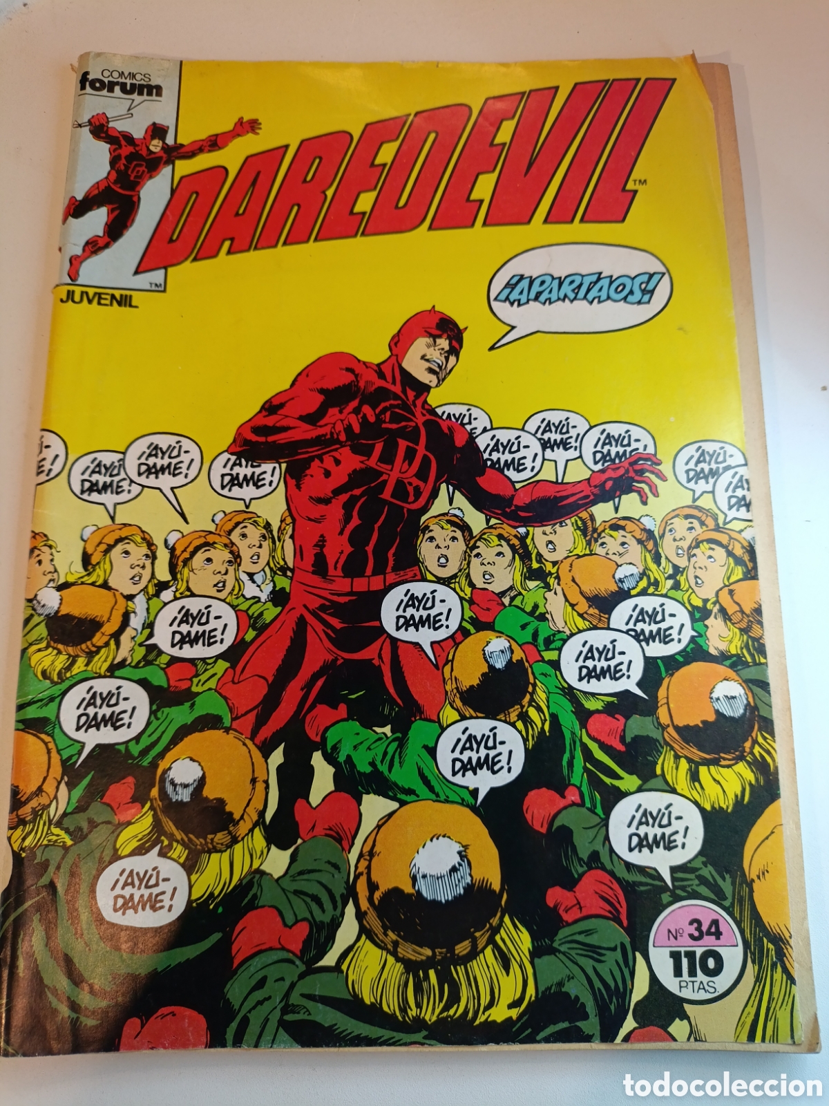 C&oacute;mics: Daredevil N&uacute;mero 34. a&ntilde;o 1984 - Foto 1