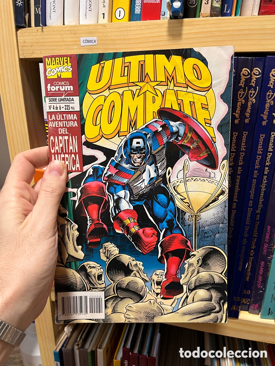 C&oacute;mics: Comic4 &uacute;ltimo combate. Capitan Am&eacute;rica 4. Marvel forum - Foto 1