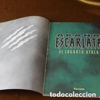 C&oacute;mics: Ara&ntilde;a escarlata, el lagarto ataca, Marvel Comics/Forum,1996. - Foto 4