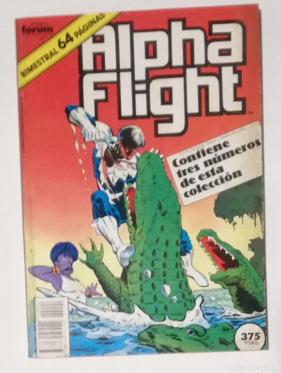 C&oacute;mics: Comic Alpha Flight: Retapado con los numeros 36, 37 y 38 - Foto 1