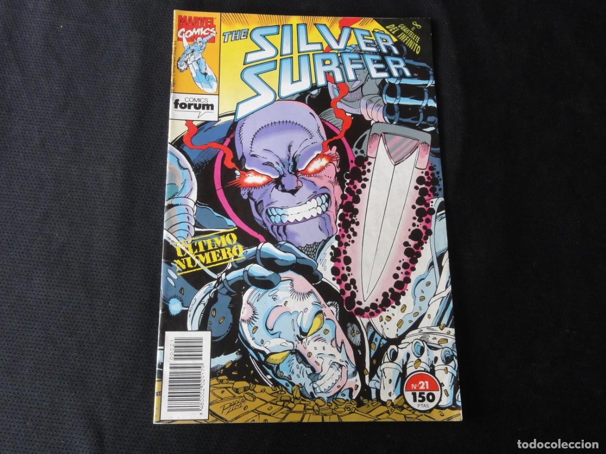 C&oacute;mics: SILVER SURFER. VOLUMEN 2. N&ordm; 21. 1992-1993. MARVEL COMICS FORUM. C-4B - Foto 1