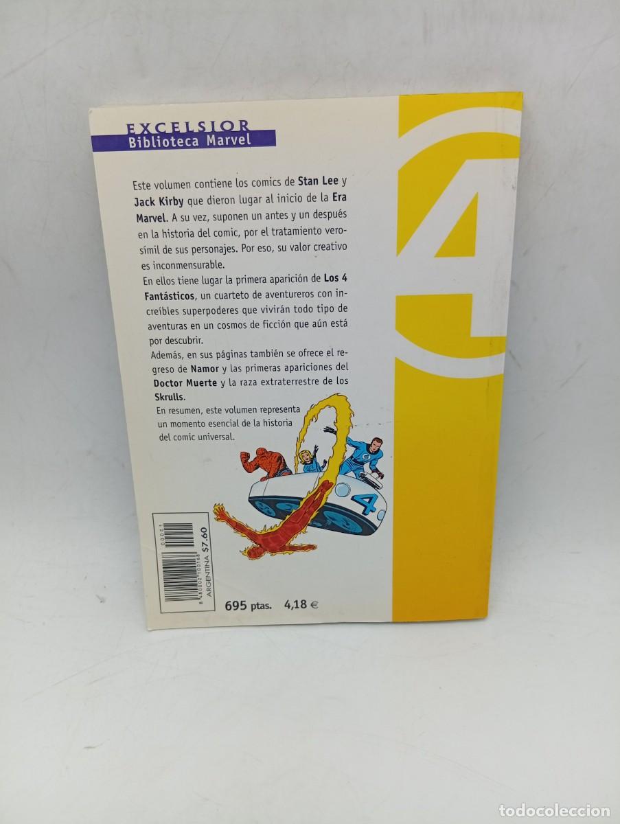 C&oacute;mics: LOS 4 FANTASTICOS. N&ordm; 1. MARVEL COMICS. BIBLITECA MARVEL. EXCELSIOR. FORUM. - Foto 5