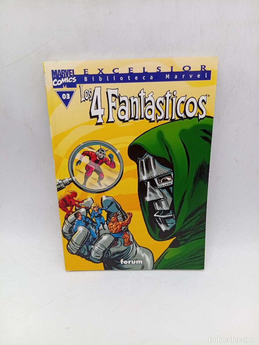 C&oacute;mics: LOS 4 FANTASTICOS. N&ordm; 3. MARVEL COMICS. BIBLITECA MARVEL. EXCELSIOR. FORUM. - Foto 1