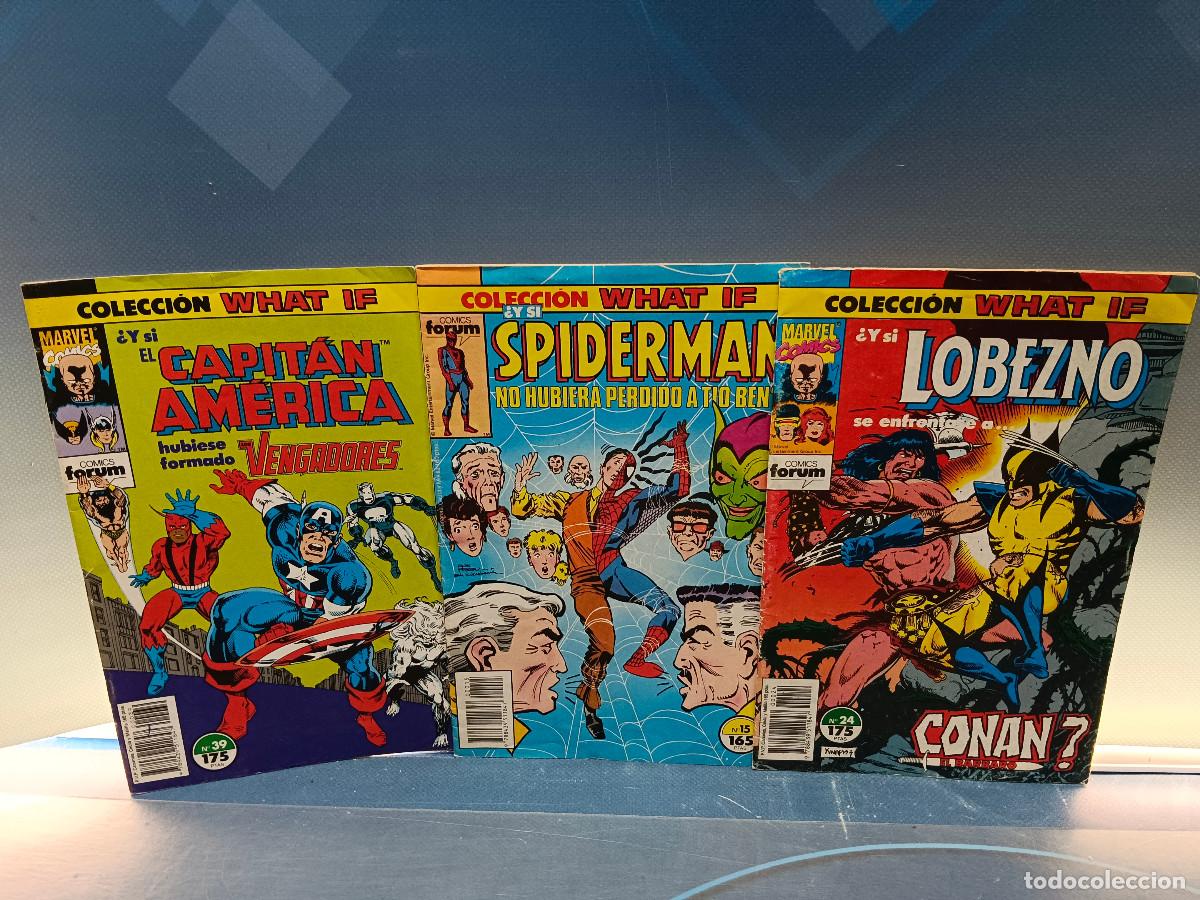 C&oacute;mics: coleccion What if... n&ordm; 15, 24 y 39, forum, marvel - Foto 1