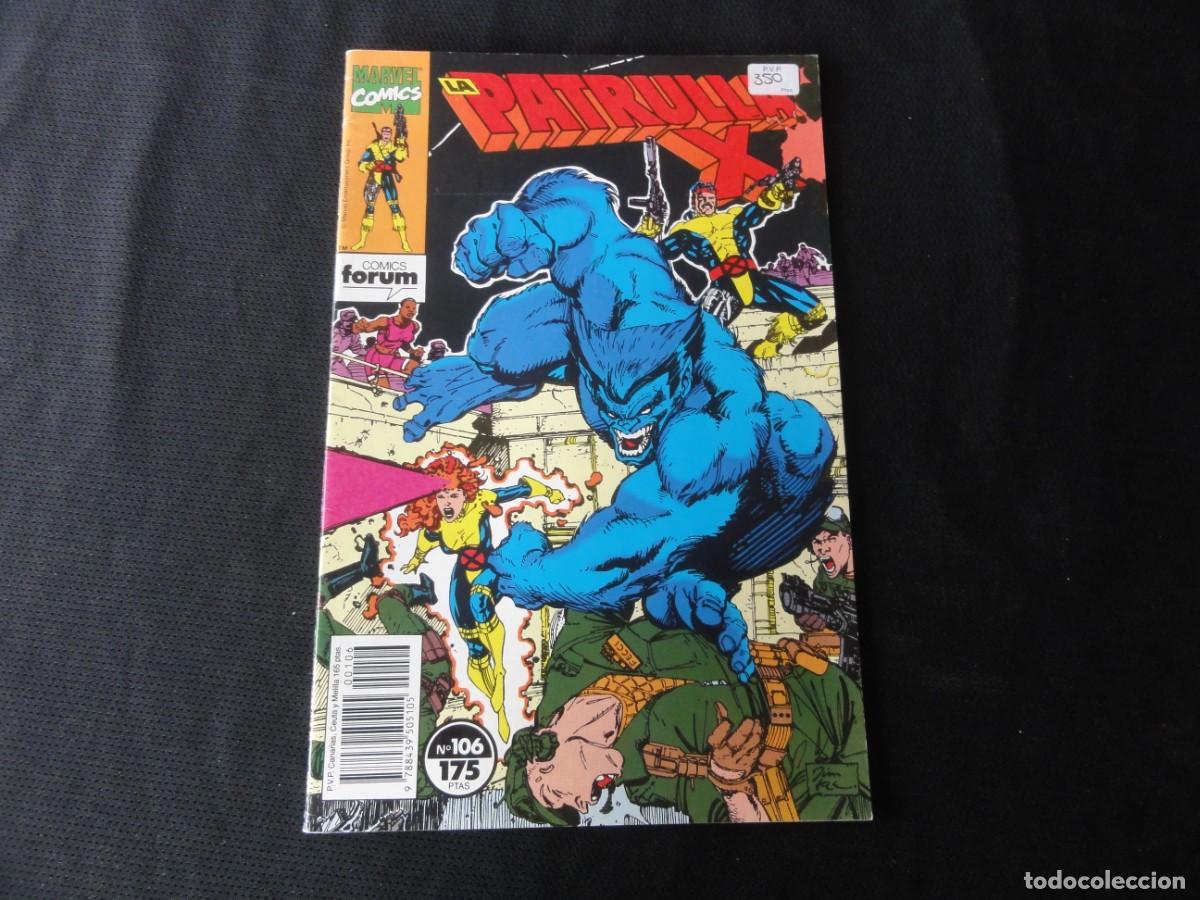 C&oacute;mics: PATRULLA X. N&ordm; 106. 1991. MARVEL COMICS FORUM. C-4B - Foto 1