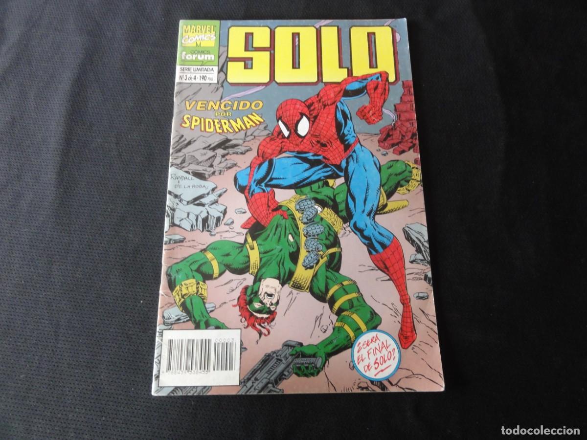 C&oacute;mics: SOLO. N&ordm; 3 DE 4. 1994. MARVEL COMICS FORUM. C-4B - Foto 1