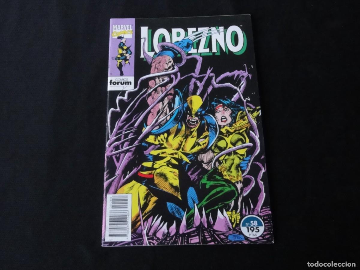 C&oacute;mics: LOBEZNO. N&ordm; 58. 1989-1995. MARVEL COMICS FORUM. C-4B - Foto 1