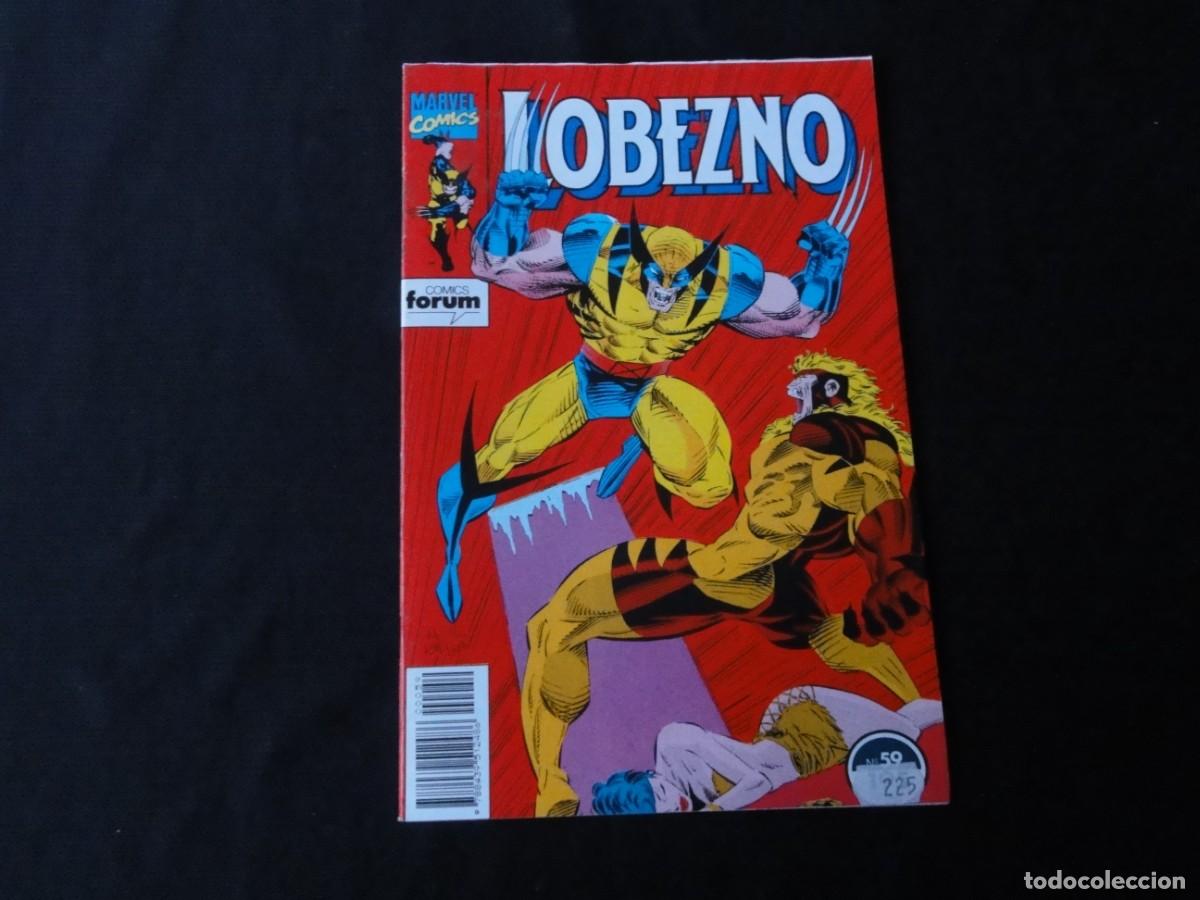 C&oacute;mics: LOBEZNO. N&ordm; 59. 1989-1995. MARVEL COMICS FORUM. C-4B - Foto 1