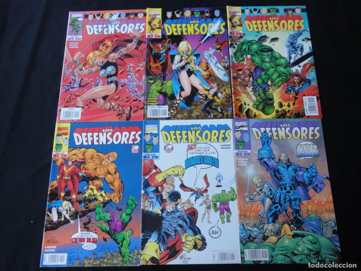 C&oacute;mics: LOS DEFENSORES COMPLETA. 4 N&ordm; . 2002. MARVEL COMICS FORUM. C-4B - Foto 1