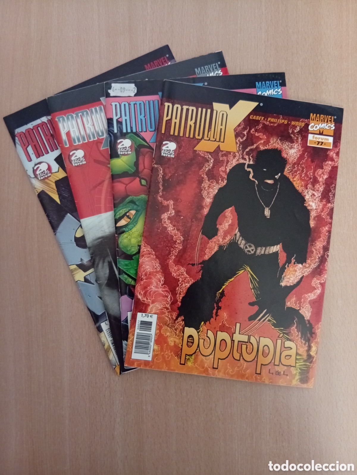 C&oacute;mics: LA PATRULLA X. N&ordm; 77-78-79-80 - Foto 1