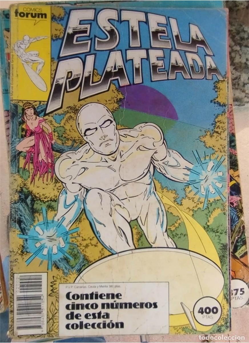 C&oacute;mics: ESTELA PLATEADA RETAPADO 2 NUMEROS 6 AL 10 - Foto 1
