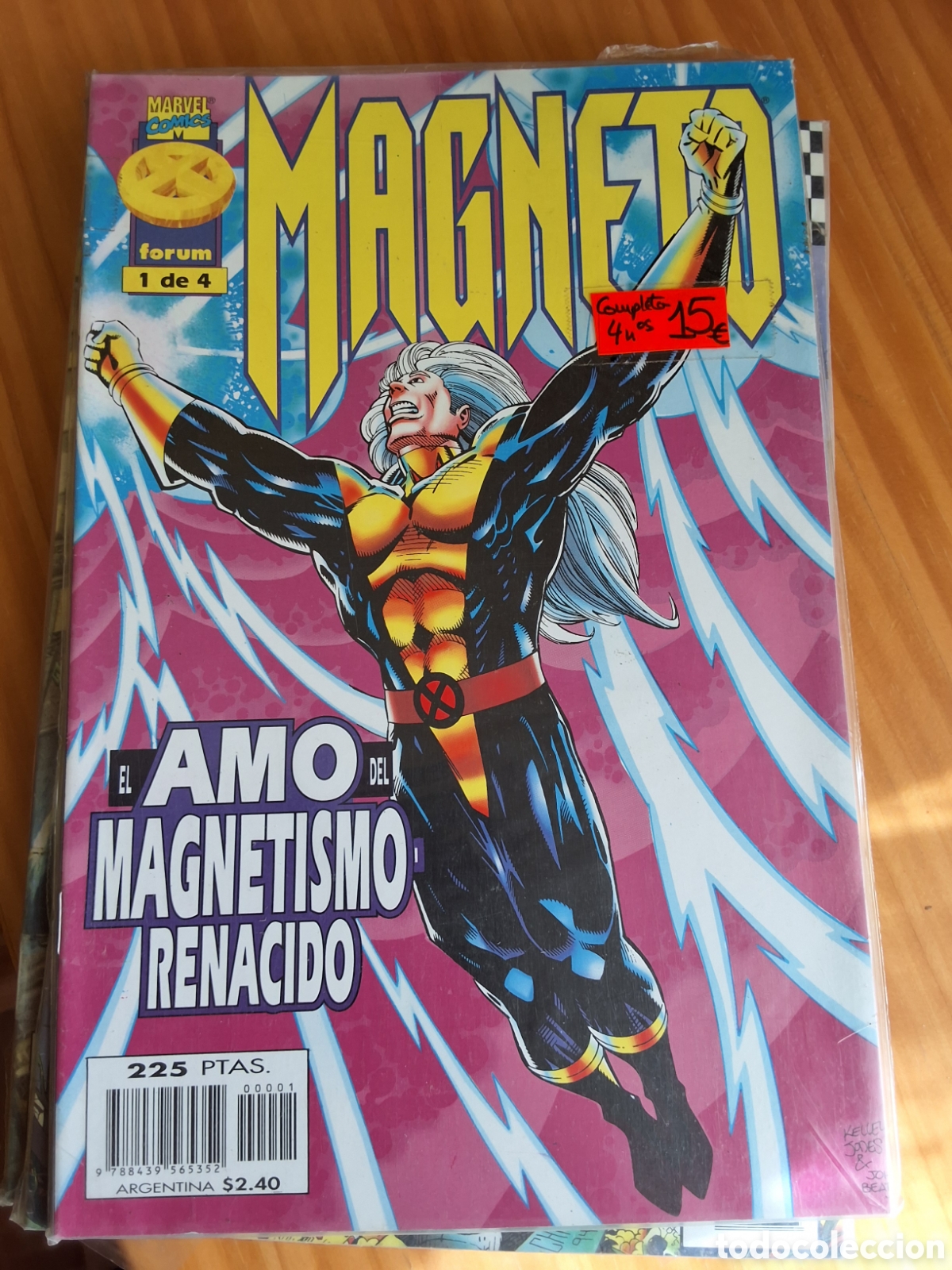 C&oacute;mics: Magneto comic coleccion completa 4 n&uacute;meros edita forum - Foto 1