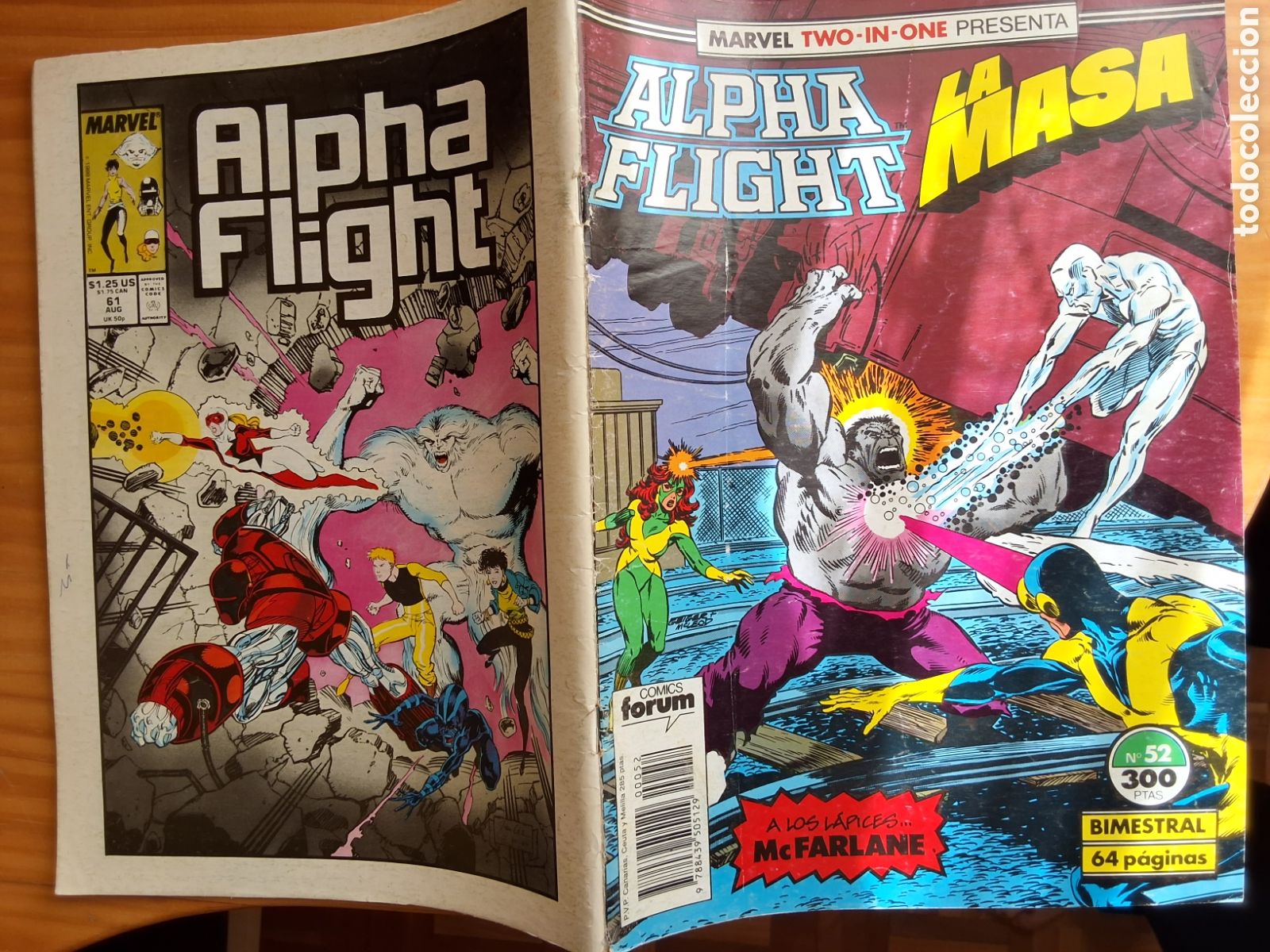 C&oacute;mics: Alpha flight & la masa comic n&uacute;mero 52 edita forum - Foto 1
