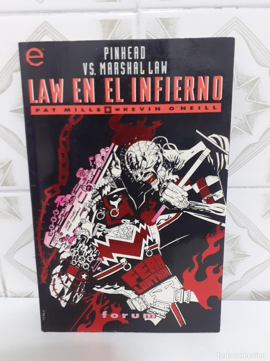 C&oacute;mics: LAW EN EL INFIERNO PINHEAD VS MARSHALL LAW - Foto 1