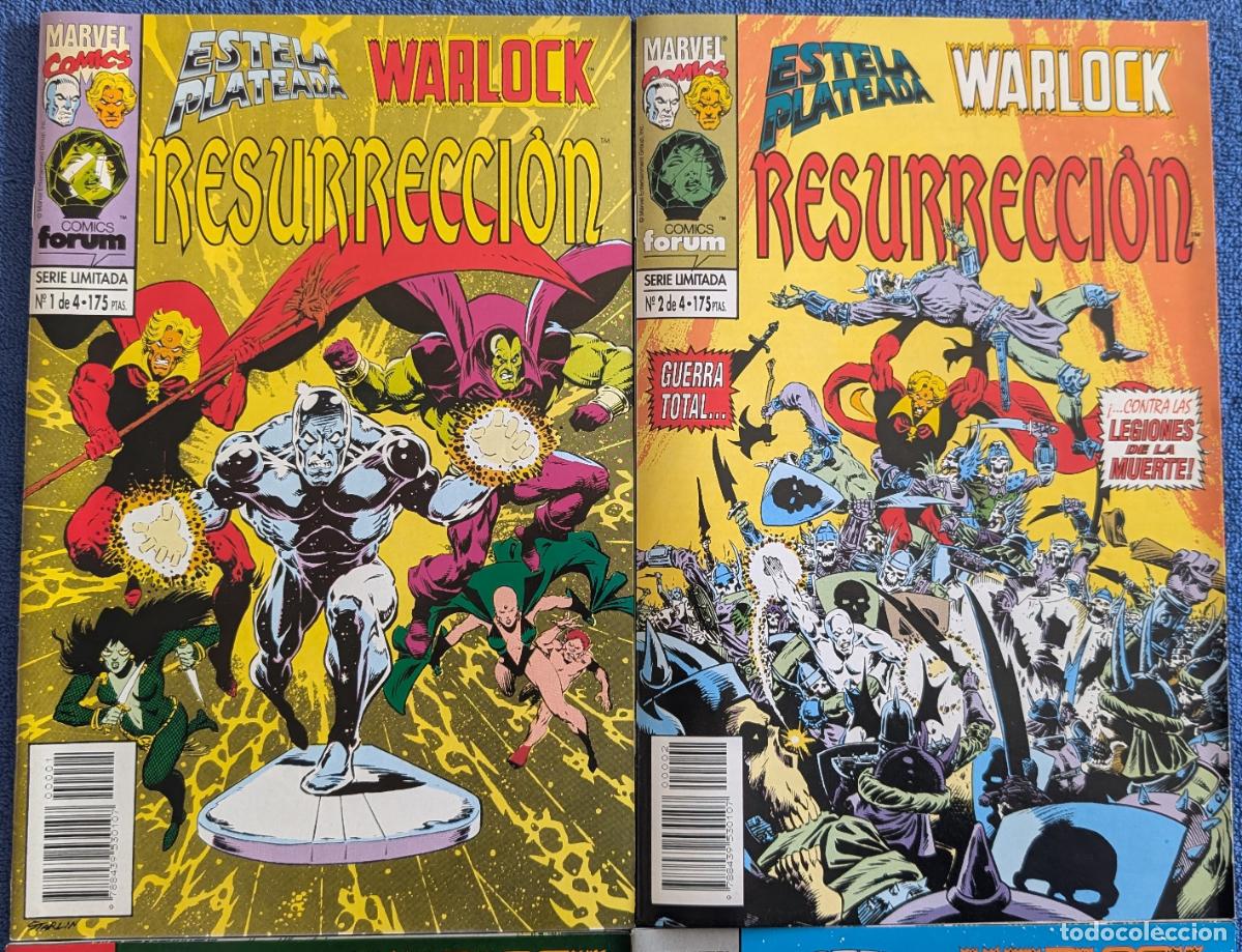 C&oacute;mics: Estela Plateada - Warlock - Resurrecci&oacute;n - Forum (1990) &iexcl;Impecables! - Foto 2