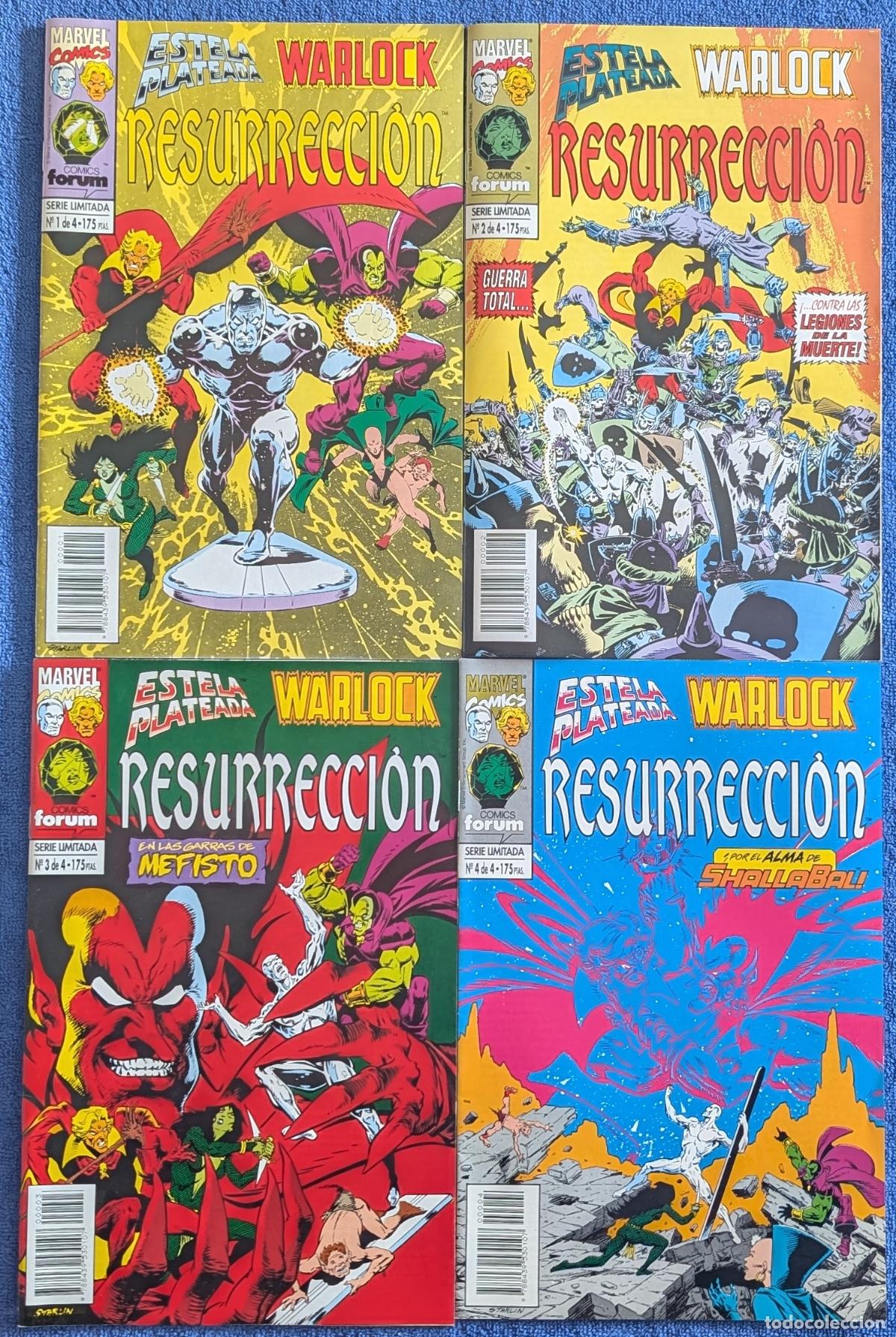 C&oacute;mics: Estela Plateada - Warlock - Resurrecci&oacute;n - Forum (1990) &iexcl;Impecables! - Foto 1