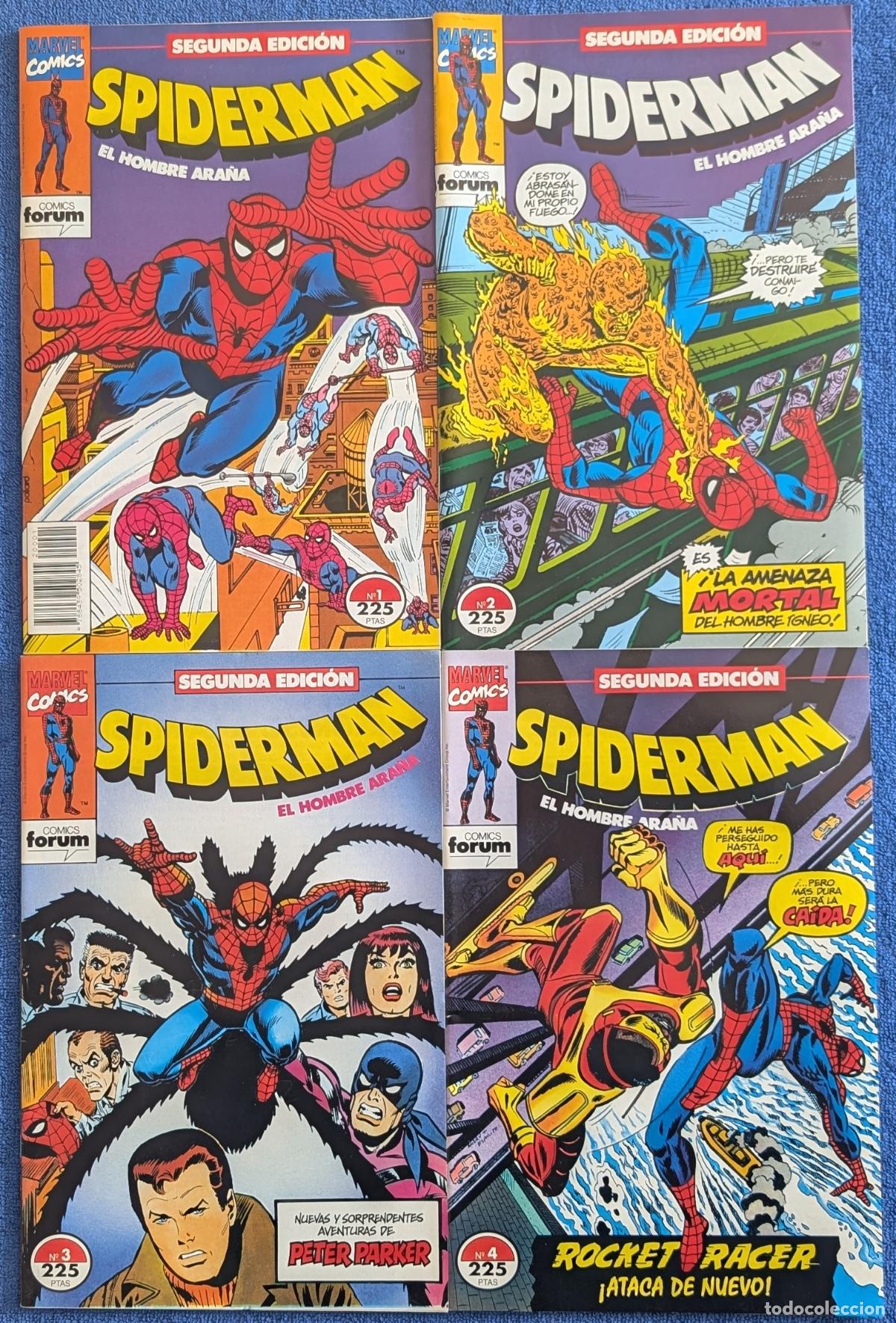 C&oacute;mics: Spiderman - El Hombre Ara&ntilde;a (1, 2, 3 y 4) - Forum (1994) - Foto 1