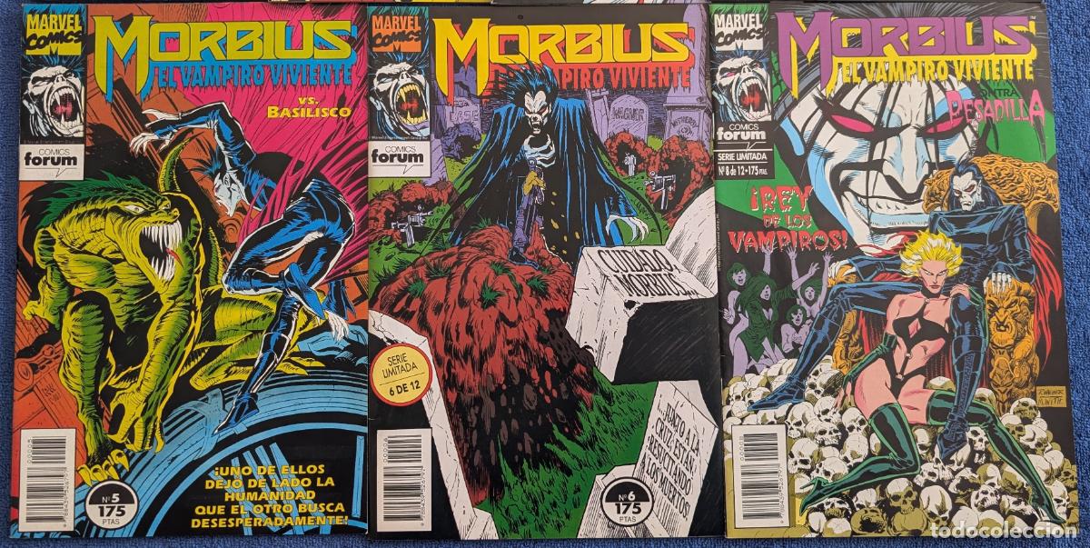 C&oacute;mics: Morbius (1, 2, 3, 4, 5, 6 y 8) - Forum (1992) &iexcl;Impecables! - Foto 3
