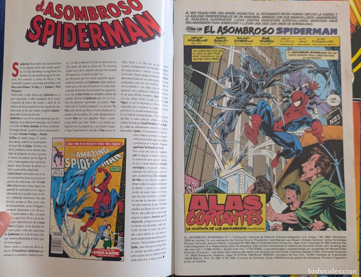 C&oacute;mics: El asombro Spiderman (1, 2, 3 y 4) - Forum (1992) &iexcl;Impecables! - Foto 4
