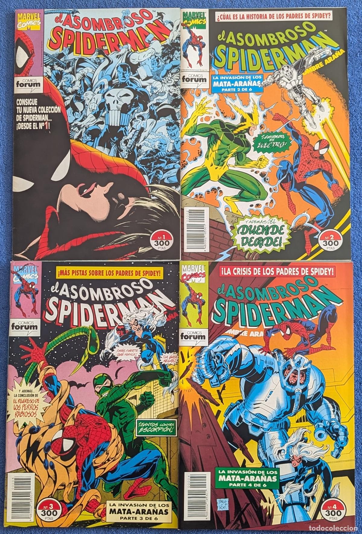 C&oacute;mics: El asombro Spiderman (1, 2, 3 y 4) - Forum (1992) &iexcl;Impecables! - Foto 1