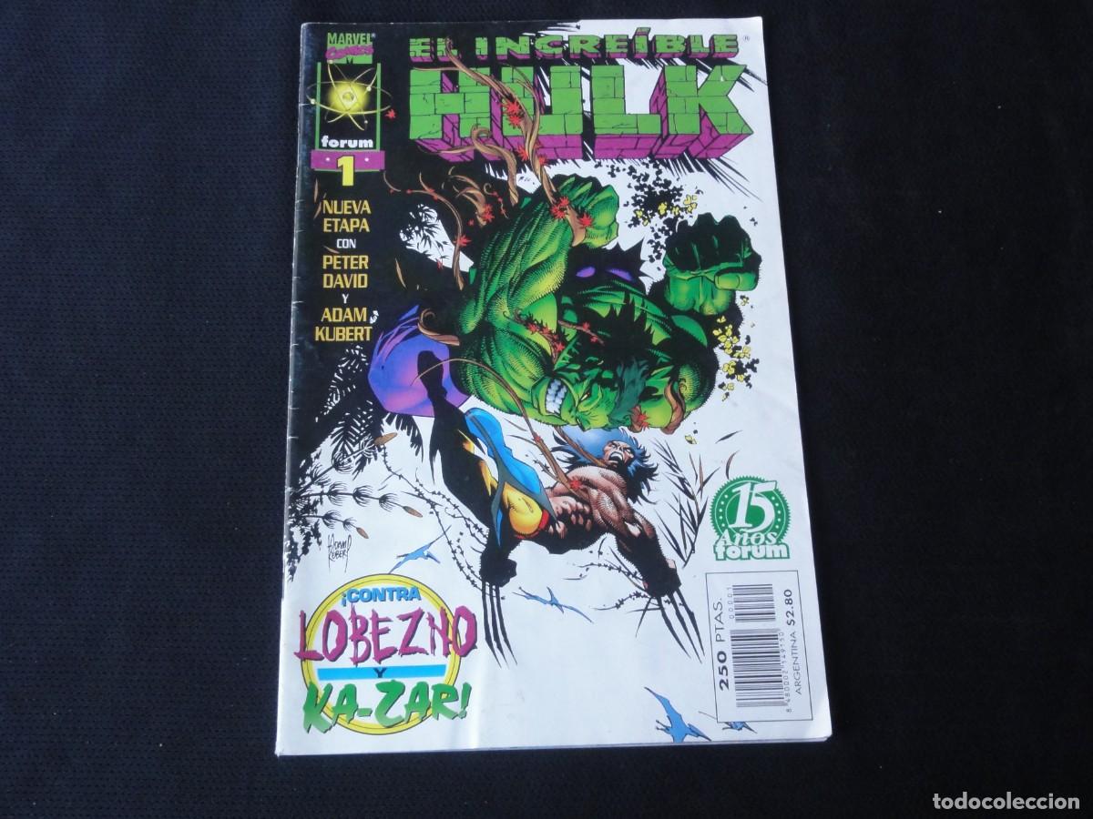 C&oacute;mics: EL INCRE&Iacute;BLE HULK N&ordm; 1. 1998-1999. MARVEL COMICS FORUM. C-5B - Foto 1