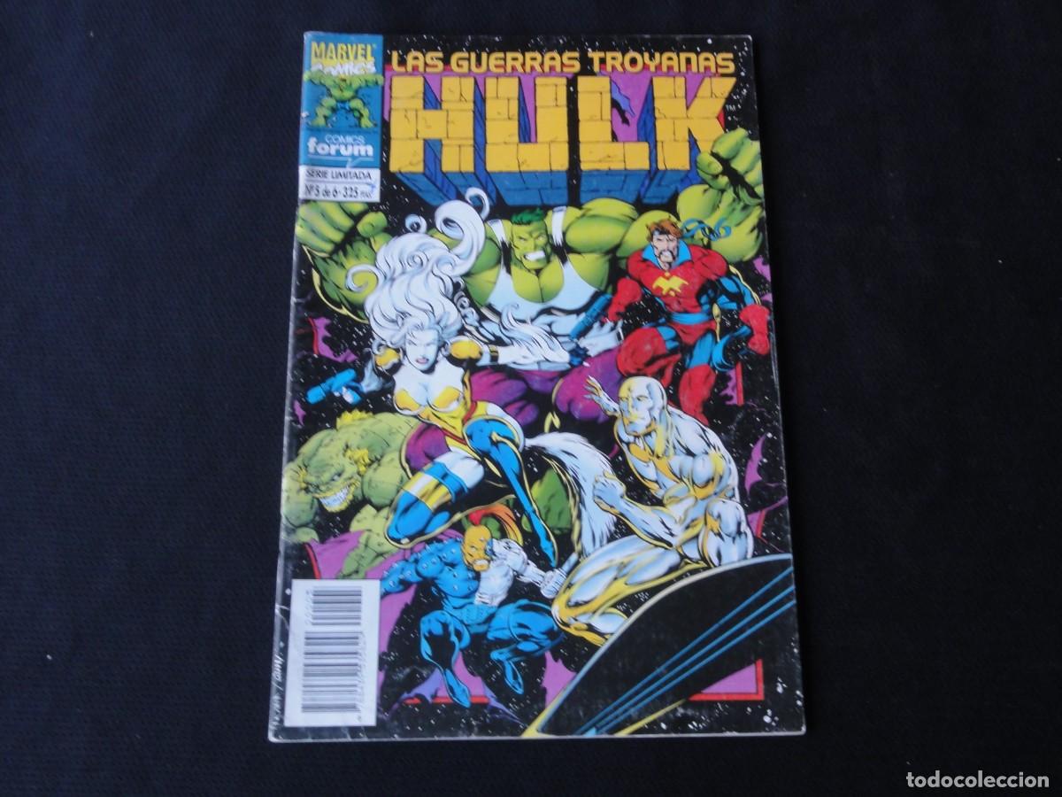 C&oacute;mics: HULK. LAS GUERRAS TROYANAS N&ordm; 5 DE 6. 1995. MARVEL COMICS FORUM. C-5B - Foto 1